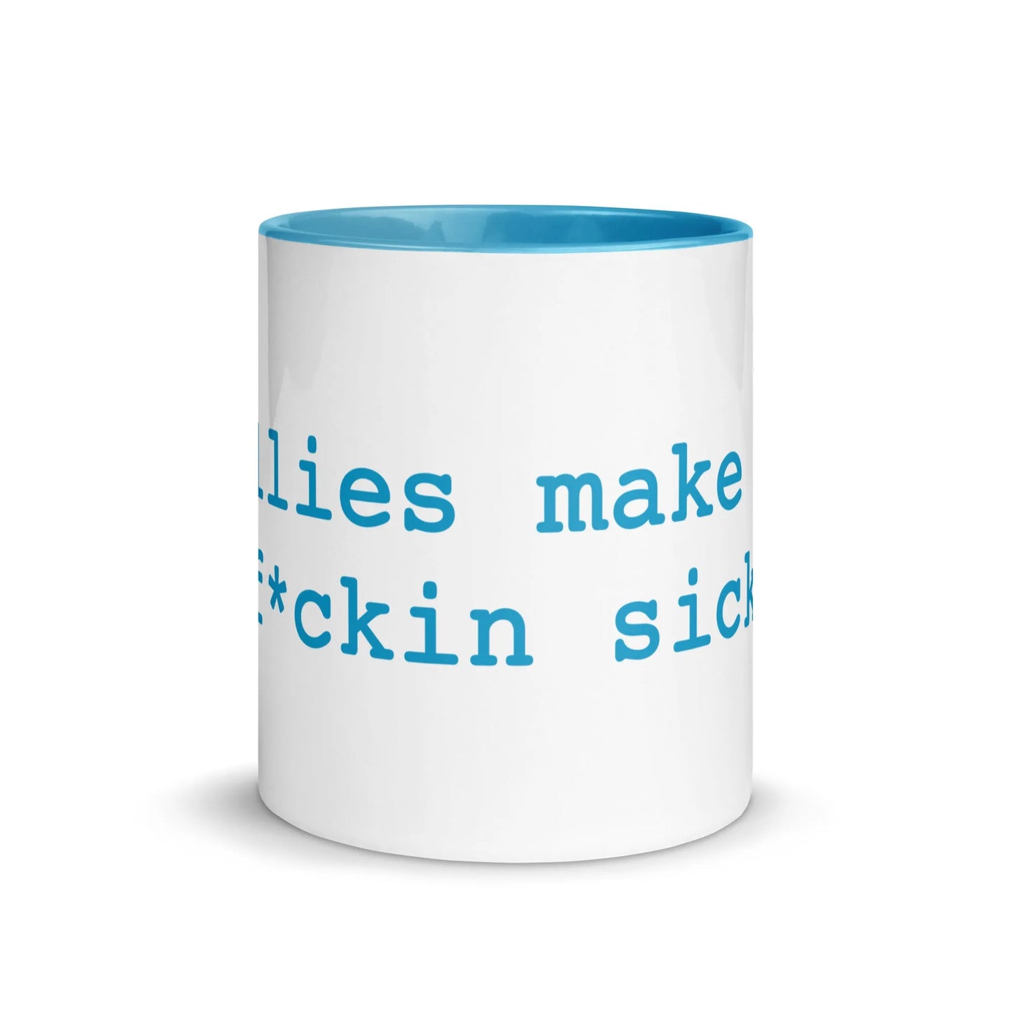 Bullies Make Me Sick Ceramic Coffee Mug, Daddy Pedro quotes, LGBTQ Pride, Rebel Girl Rampage
