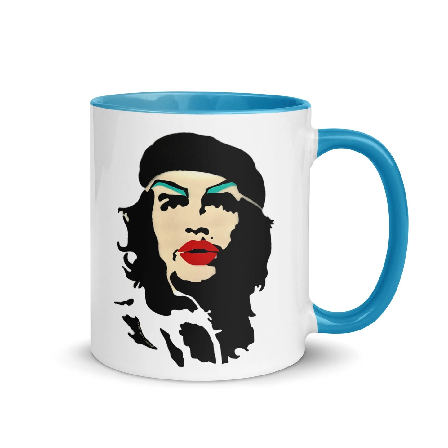 Revolucion Slay Ceramic Coffee Mug, Rebel Girl Rampage