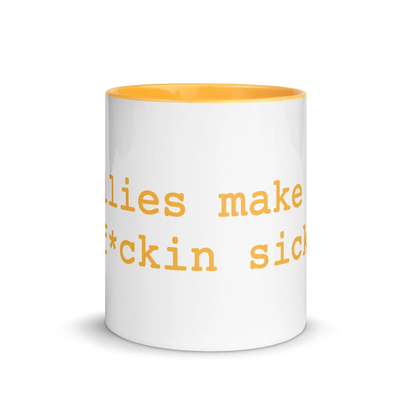 Bullies Make Me Sick Ceramic Coffee Mug, Daddy Pedro quotes, LGBTQ Pride, Rebel Girl Rampage