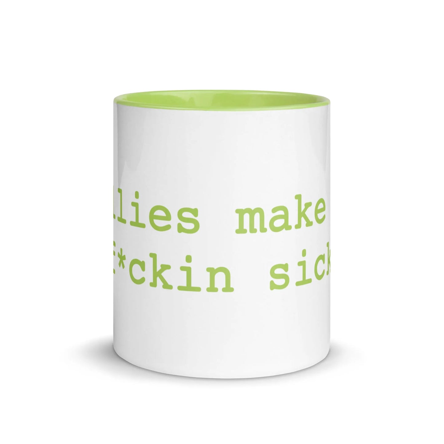 Bullies Make Me Sick Ceramic Coffee Mug, Daddy Pedro quotes, LGBTQ Pride, Rebel Girl Rampage