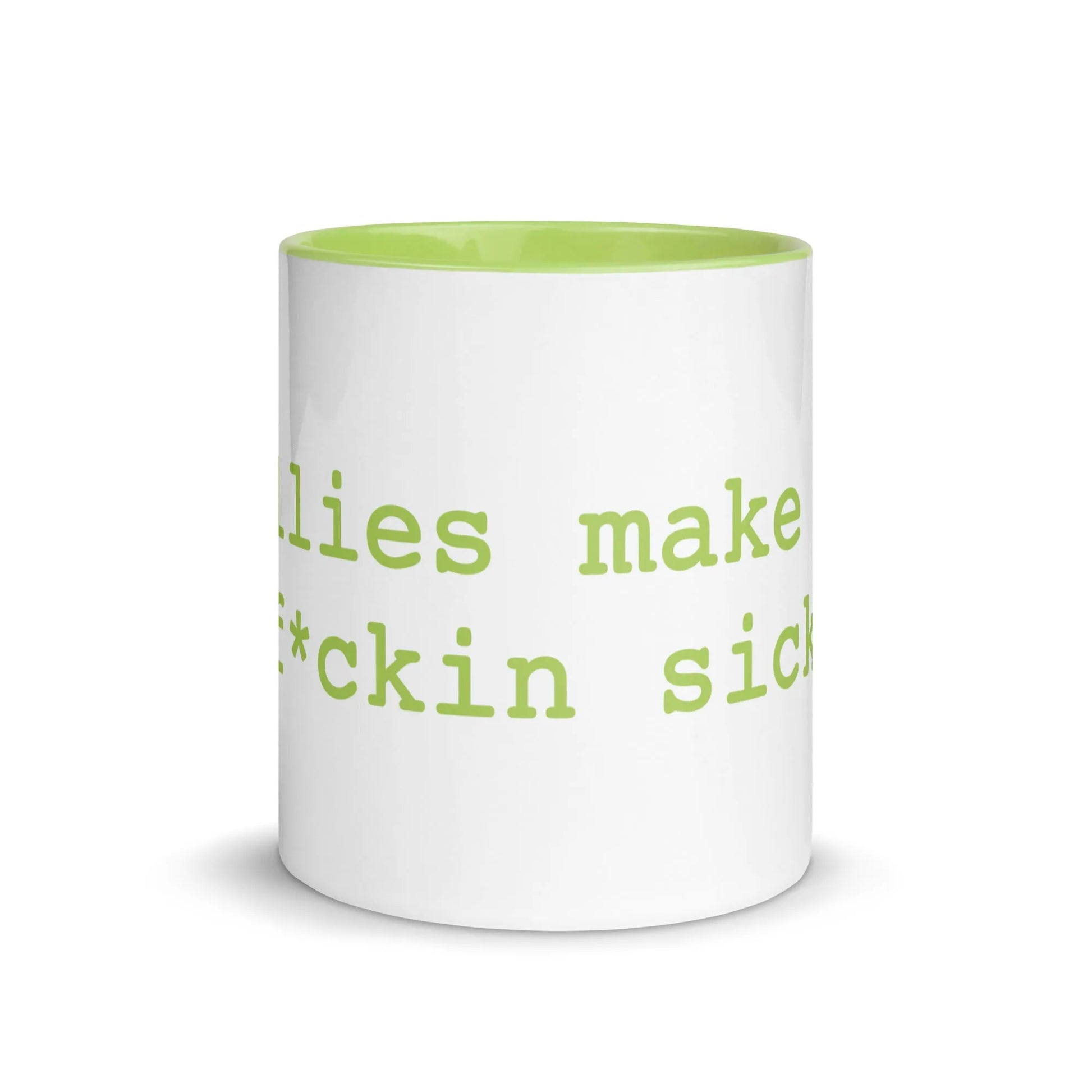 Bullies Make Me Sick Ceramic Coffee Mug, Daddy Pedro quotes, LGBTQ Pride, Rebel Girl Rampage