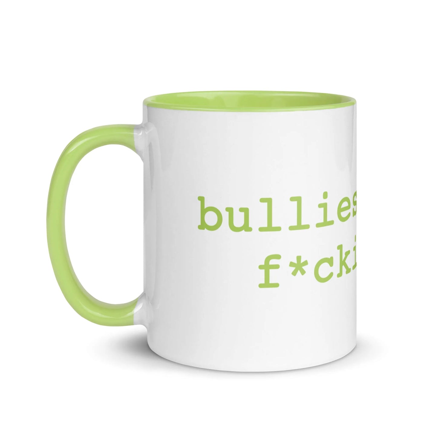 Bullies Make Me Sick Ceramic Coffee Mug, Daddy Pedro quotes, LGBTQ Pride, Rebel Girl Rampage