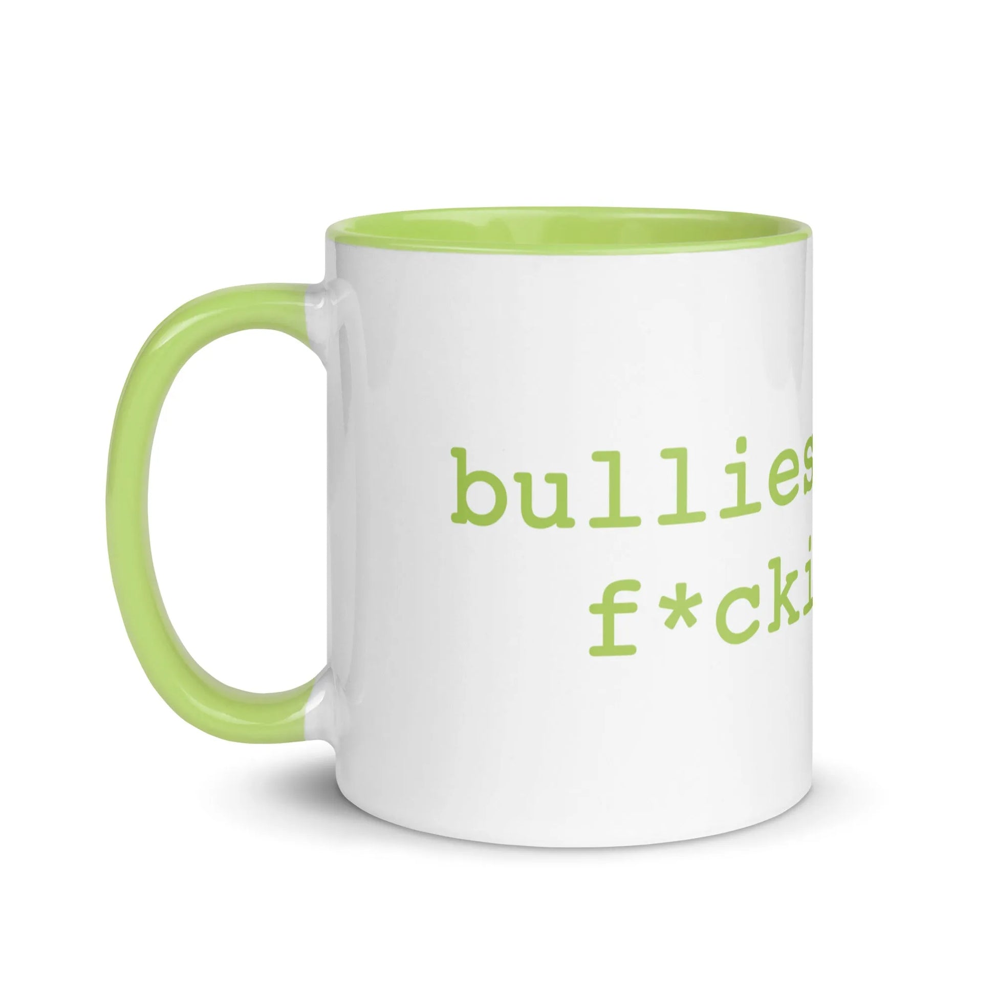 Bullies Make Me Sick Ceramic Coffee Mug, Daddy Pedro quotes, LGBTQ Pride, Rebel Girl Rampage
