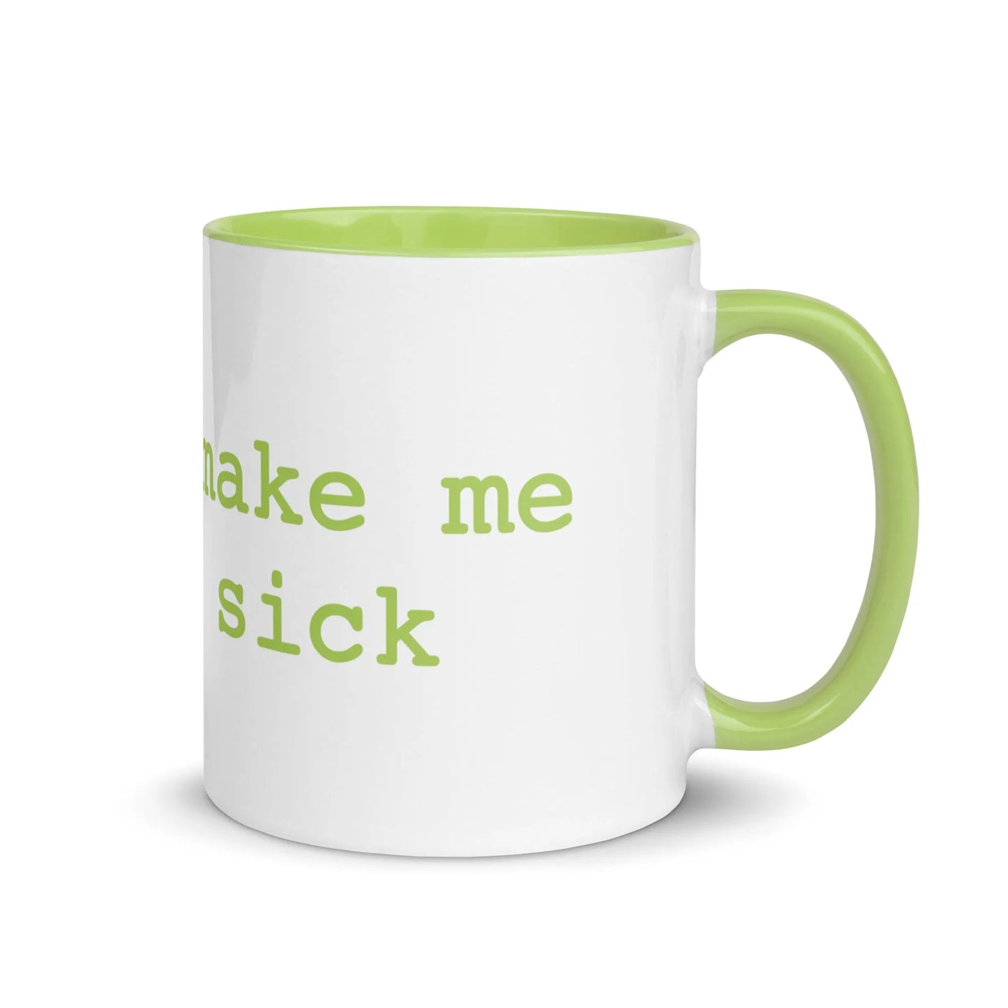 Bullies Make Me Sick Ceramic Coffee Mug, Daddy Pedro quotes, LGBTQ Pride, Rebel Girl Rampage