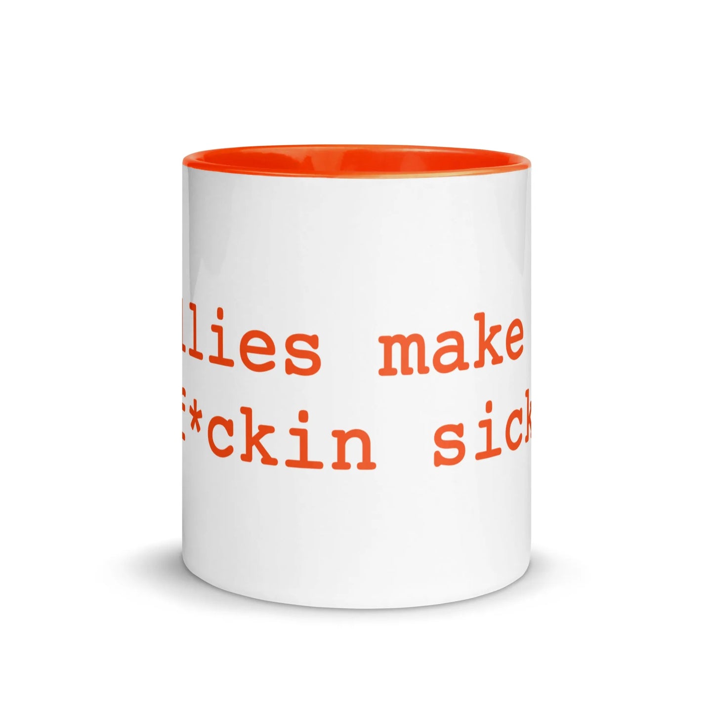 Bullies Make Me Sick Ceramic Coffee Mug, Daddy Pedro quotes, LGBTQ Pride, Rebel Girl Rampage