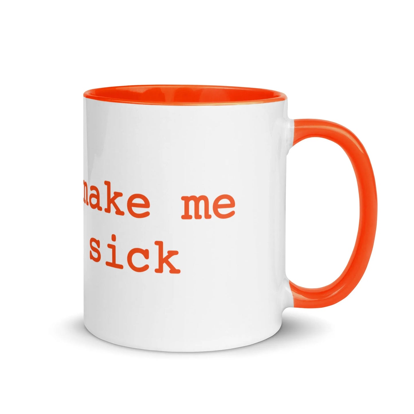 Bullies Make Me Sick Ceramic Coffee Mug, Daddy Pedro quotes, LGBTQ Pride, Rebel Girl Rampage