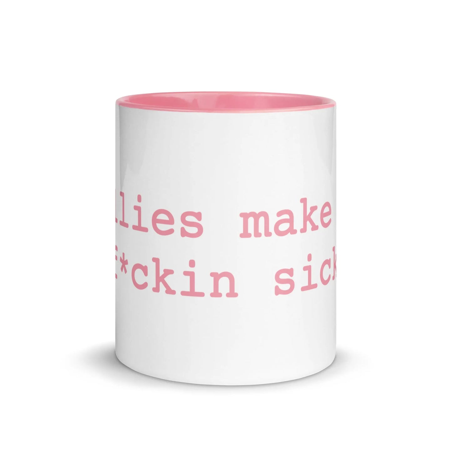 Bullies Make Me Sick Ceramic Coffee Mug, Daddy Pedro quotes, LGBTQ Pride, Rebel Girl Rampage