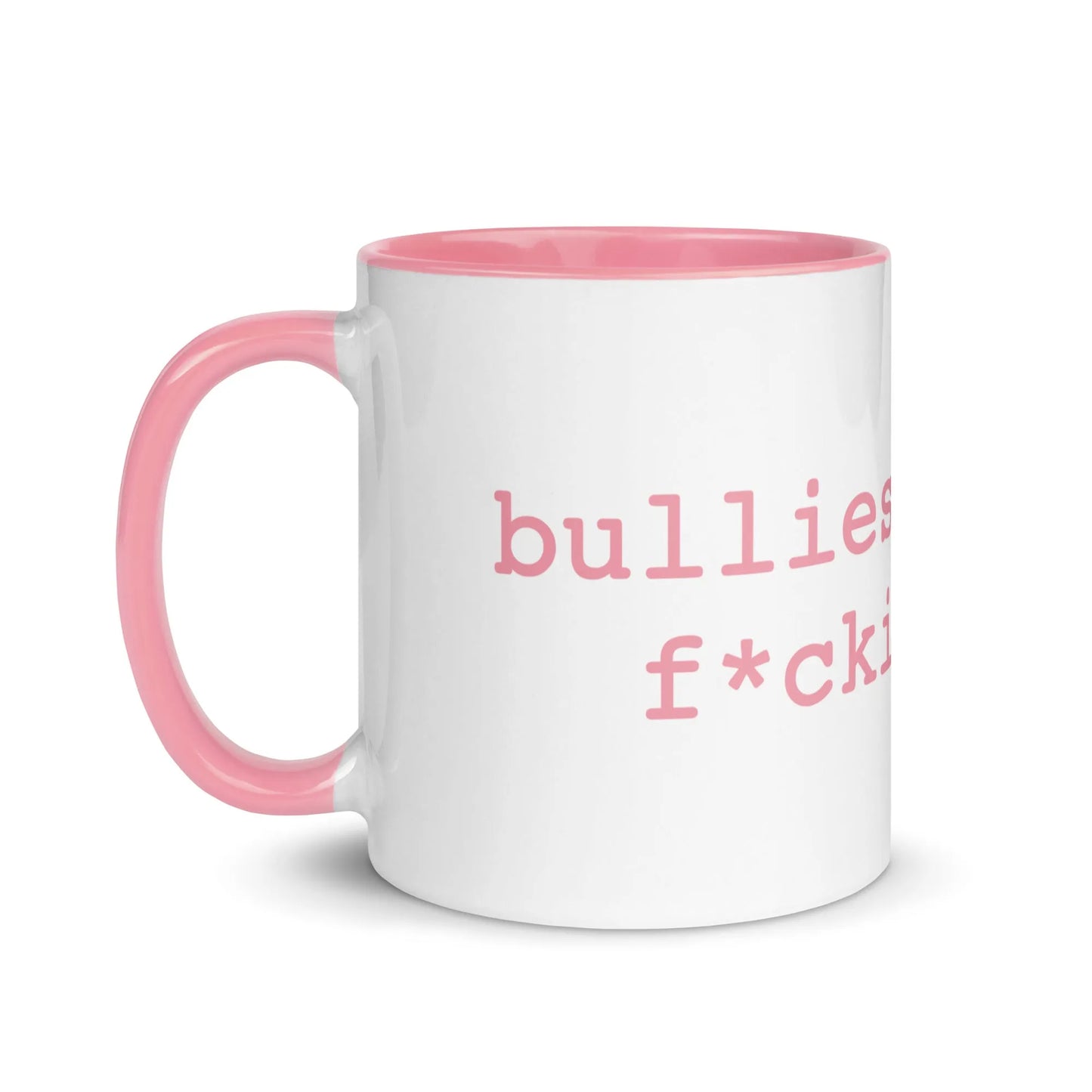 Bullies Make Me Sick Ceramic Coffee Mug, Daddy Pedro quotes, LGBTQ Pride, Rebel Girl Rampage