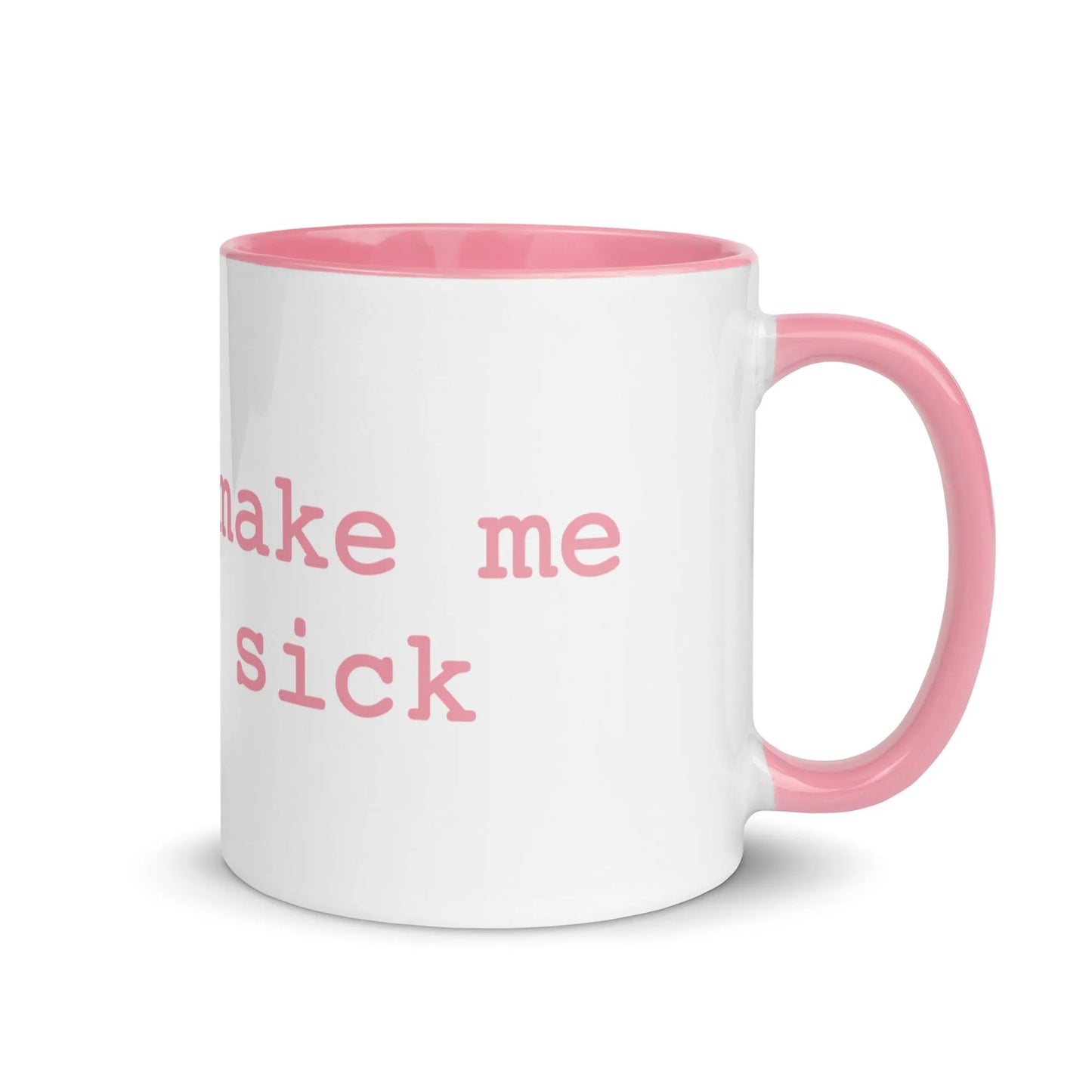 Bullies Make Me Sick Ceramic Coffee Mug, Daddy Pedro quotes, LGBTQ Pride, Rebel Girl Rampage
