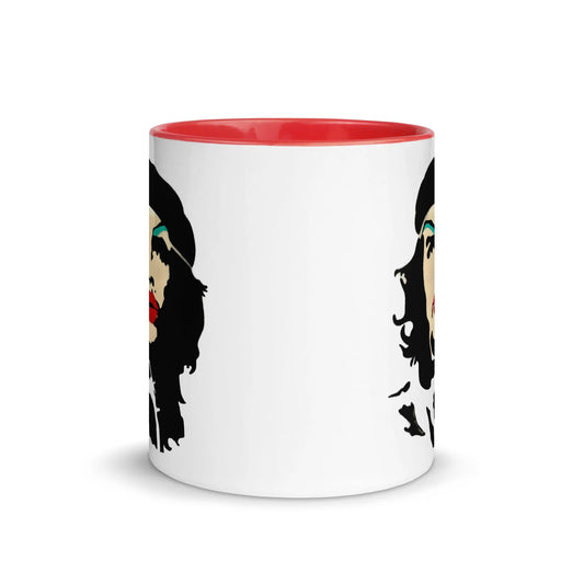 Revolution Slay Ceramic Coffee Mug, Rebel Girl Rampage