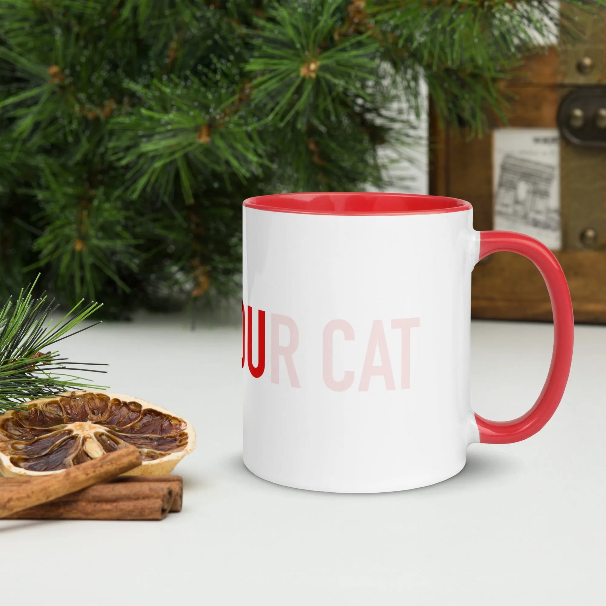 I Love Your Cat Ceramic coffee Mug, Rebel Girl Rampage