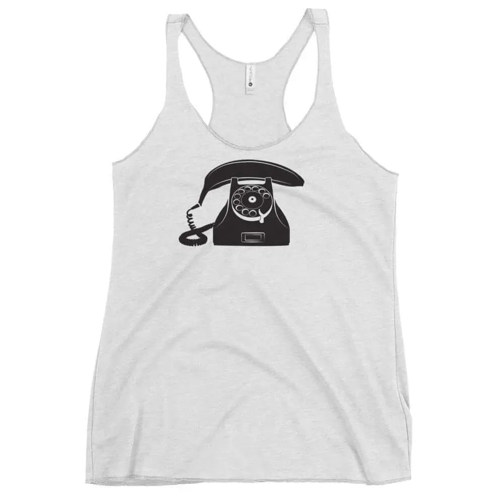 Banana Phone Racerback Tank