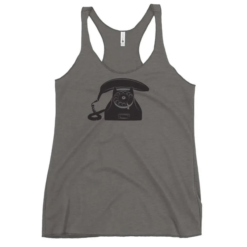 Banana Phone Racerback Tank