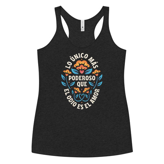 Love More Powerful Racerback Tank