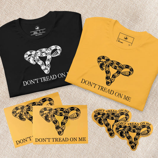 Don’t Tread On Me Uterus Sister Gift Pack