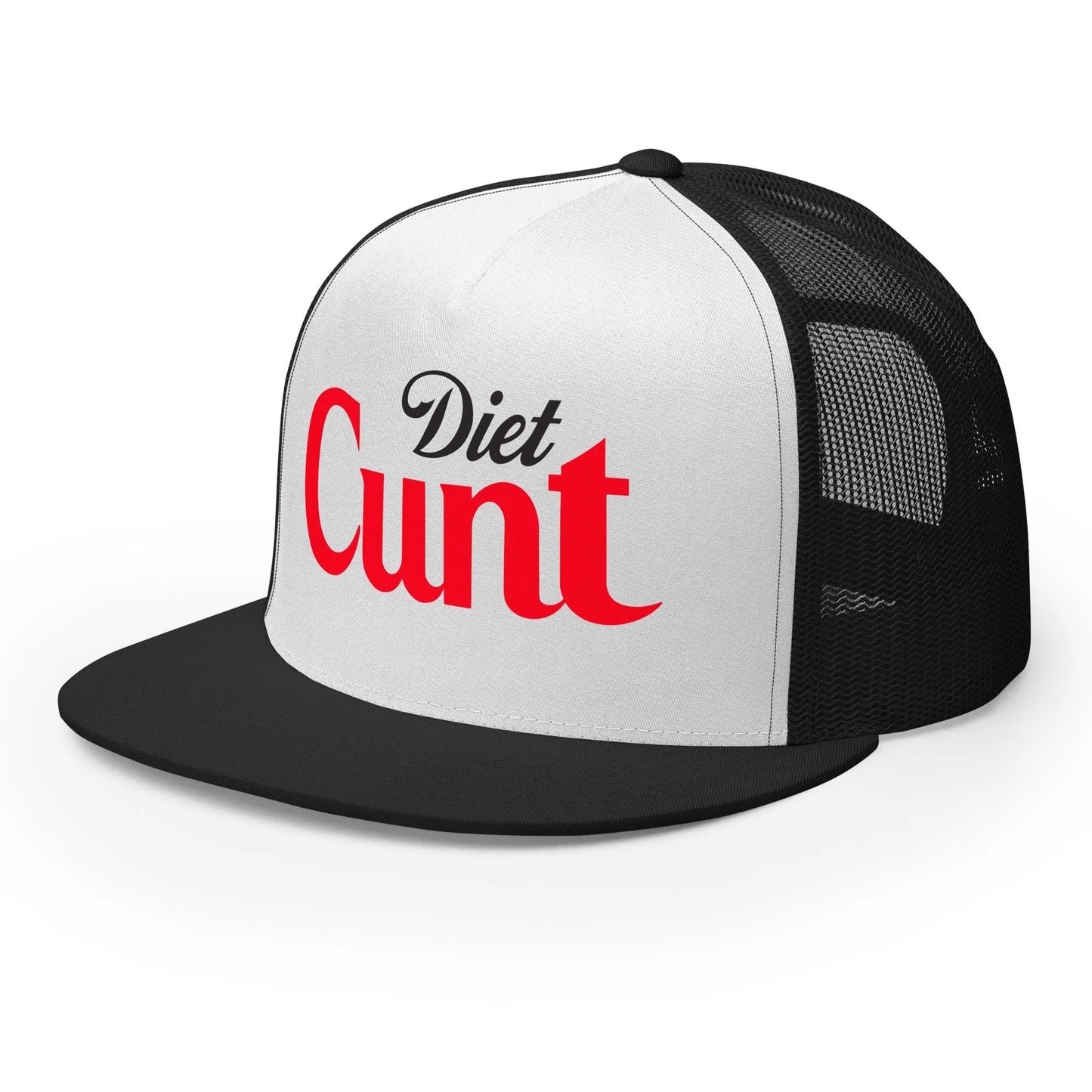 Diet C*nt Trucker Cap, Rebel Girl Rampage, Hats, Whimsy, Designs By Annie