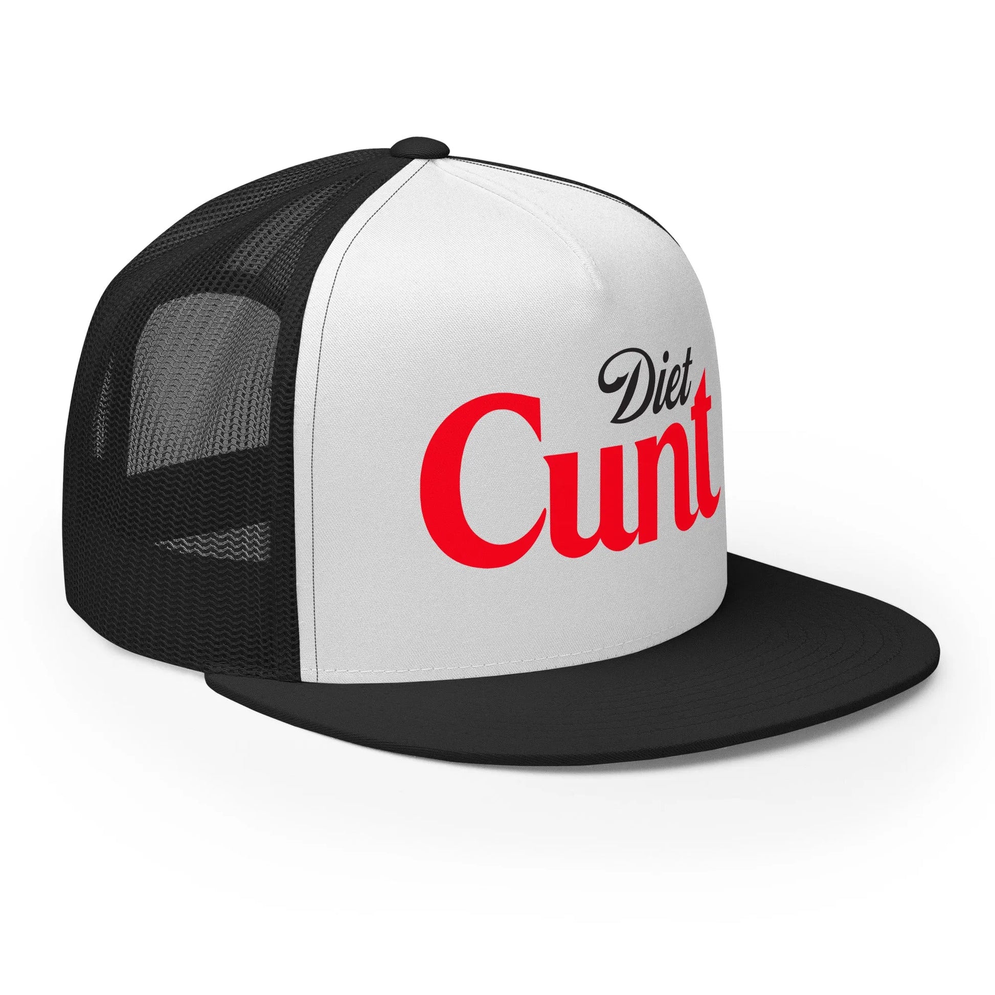 Diet C*nt Trucker Cap, Rebel Girl Rampage, Hats, Whimsy, Designs By Annie