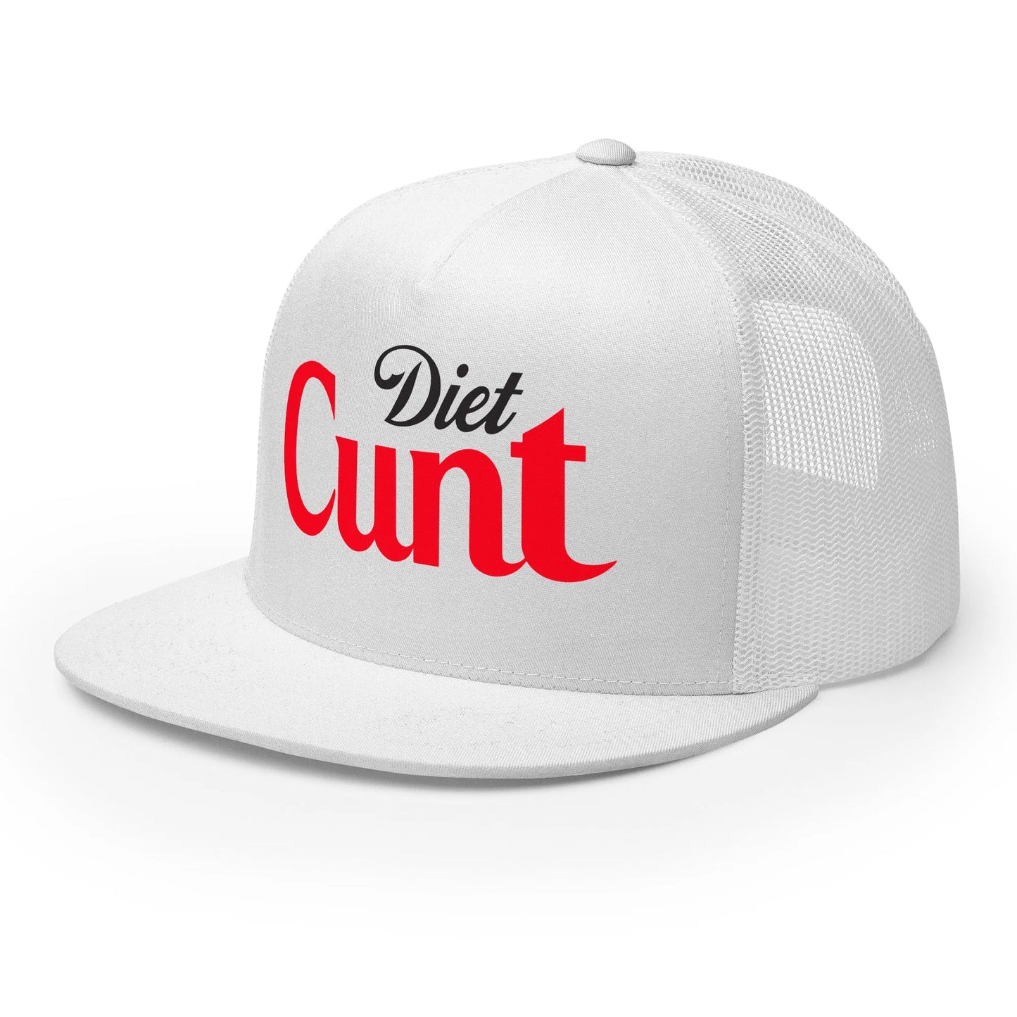 Diet C*nt Trucker Cap, Rebel Girl Rampage, Hats, Whimsy, Designs By Annie