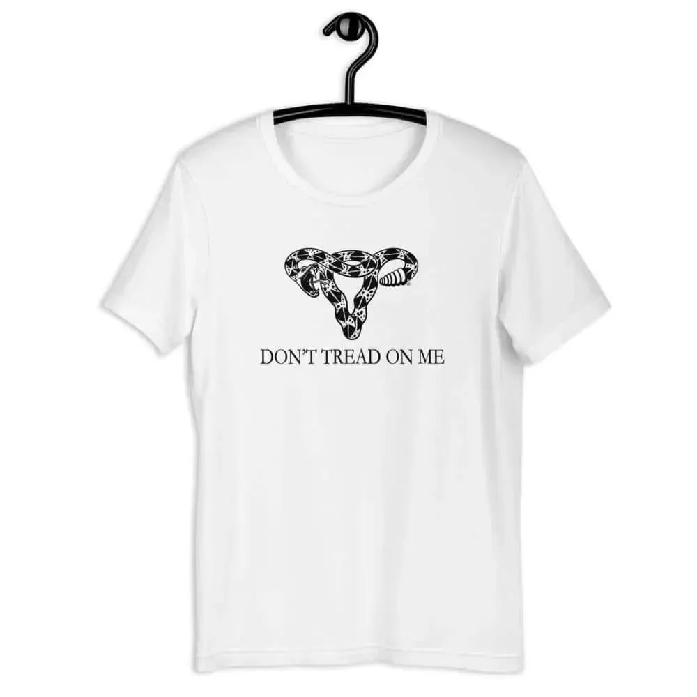 Don’t Tread On Me Uterus Unisex Tee Anne Lesniak Rebel Girl Rampage