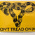 Don’t tread on me snake uterus pro choice bumpersticker for bodily autonomy shop for a cause Planned Parenthood my body my choice
