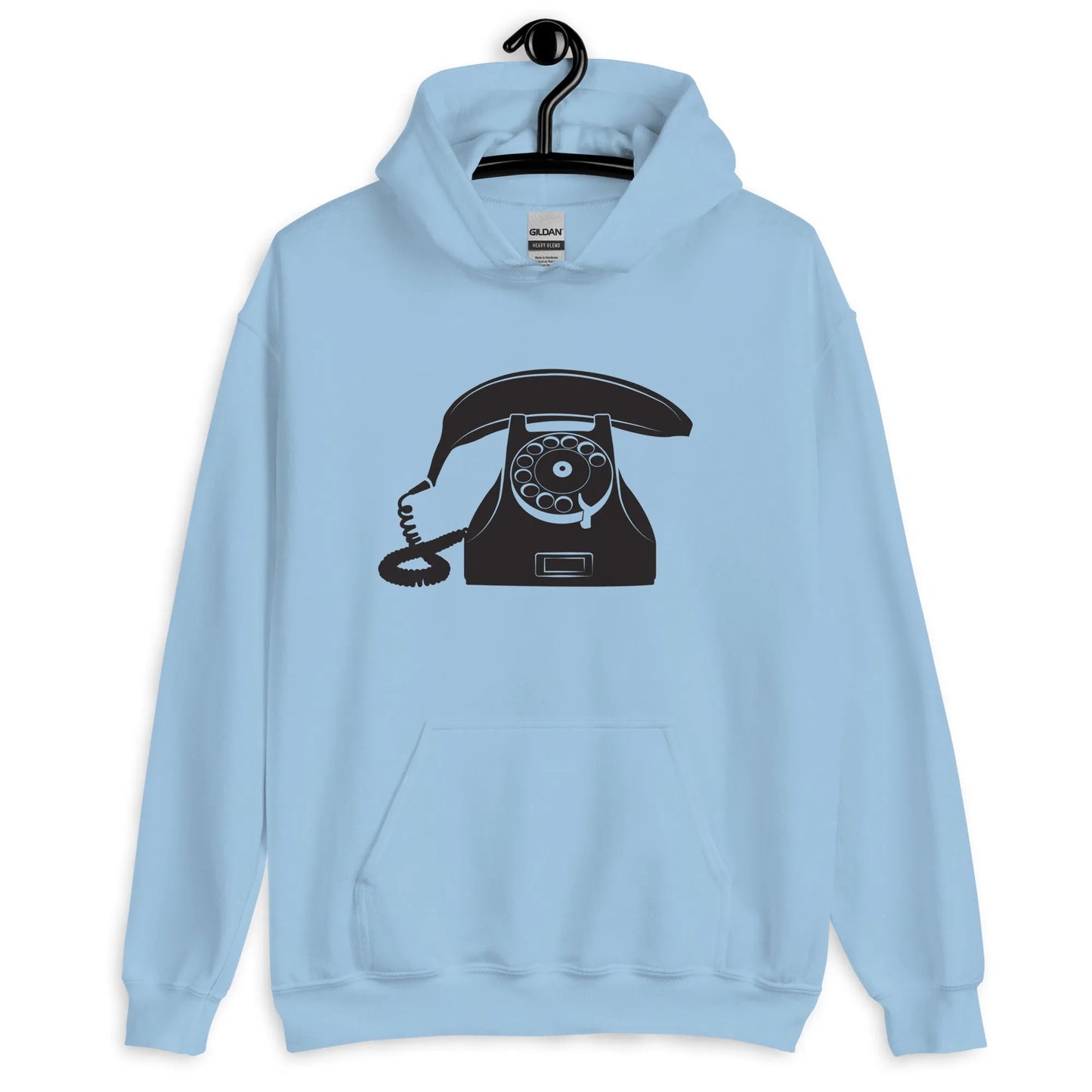 banana phone retro graphic hoodie, vintage, old, analog, banana, pop art, pop culture, cool, fun, whimsical, Rebel Girl Rampage