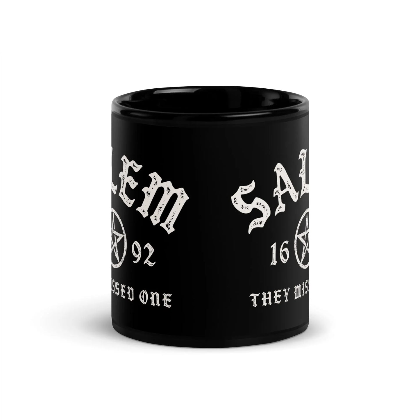 Salem University Black Ceramic Coffee Mug, Magick, the witches you couldn’t burn, Rebel Girl Rampage 