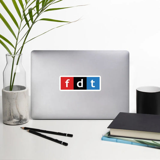 FDT Bumper Sticker, NPR, Save Public Broadcasting, Protest, Rebel Girl Rampage