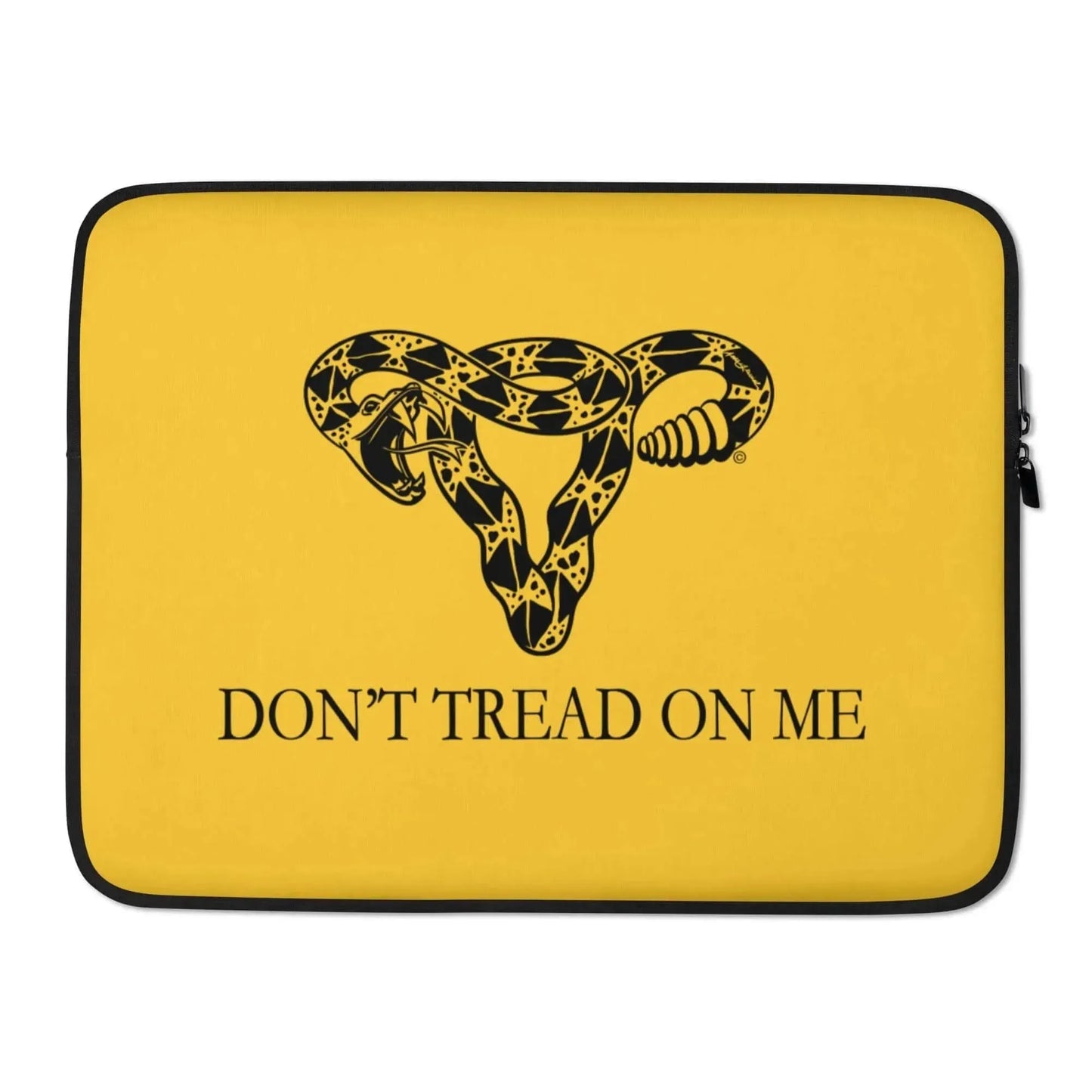 Don’t Tread On Me Uterus Laptop Sleeve