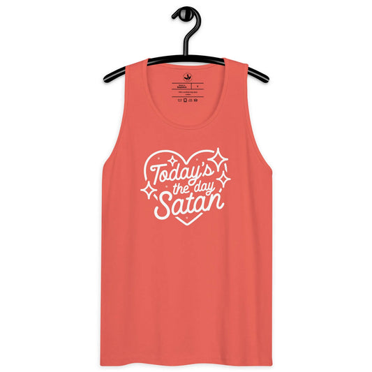 Today’s the Day Satan Men’s Tank Top, Workout top, Anne Lesniak, Rebel Girl Rampage 
