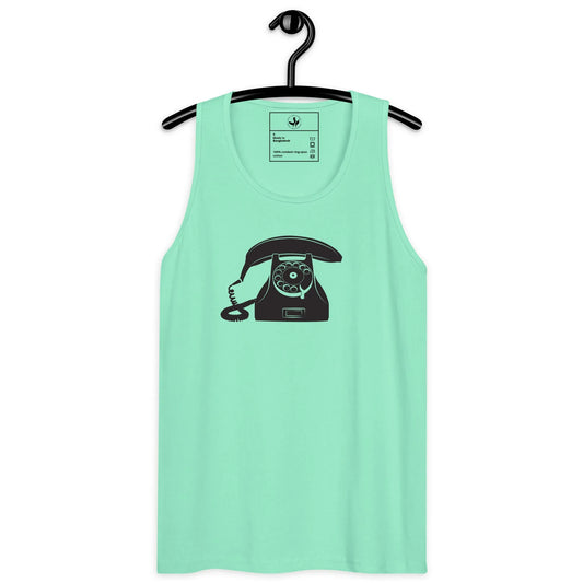 Banana Phone Men’s Tank Top, Rebel Girl Rampage 
