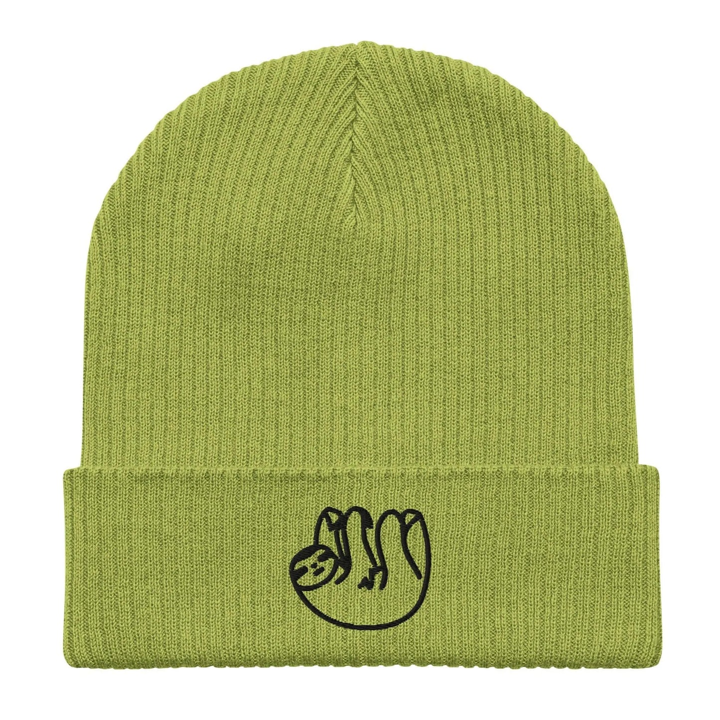 Sloth Organic Ribbed Beanie