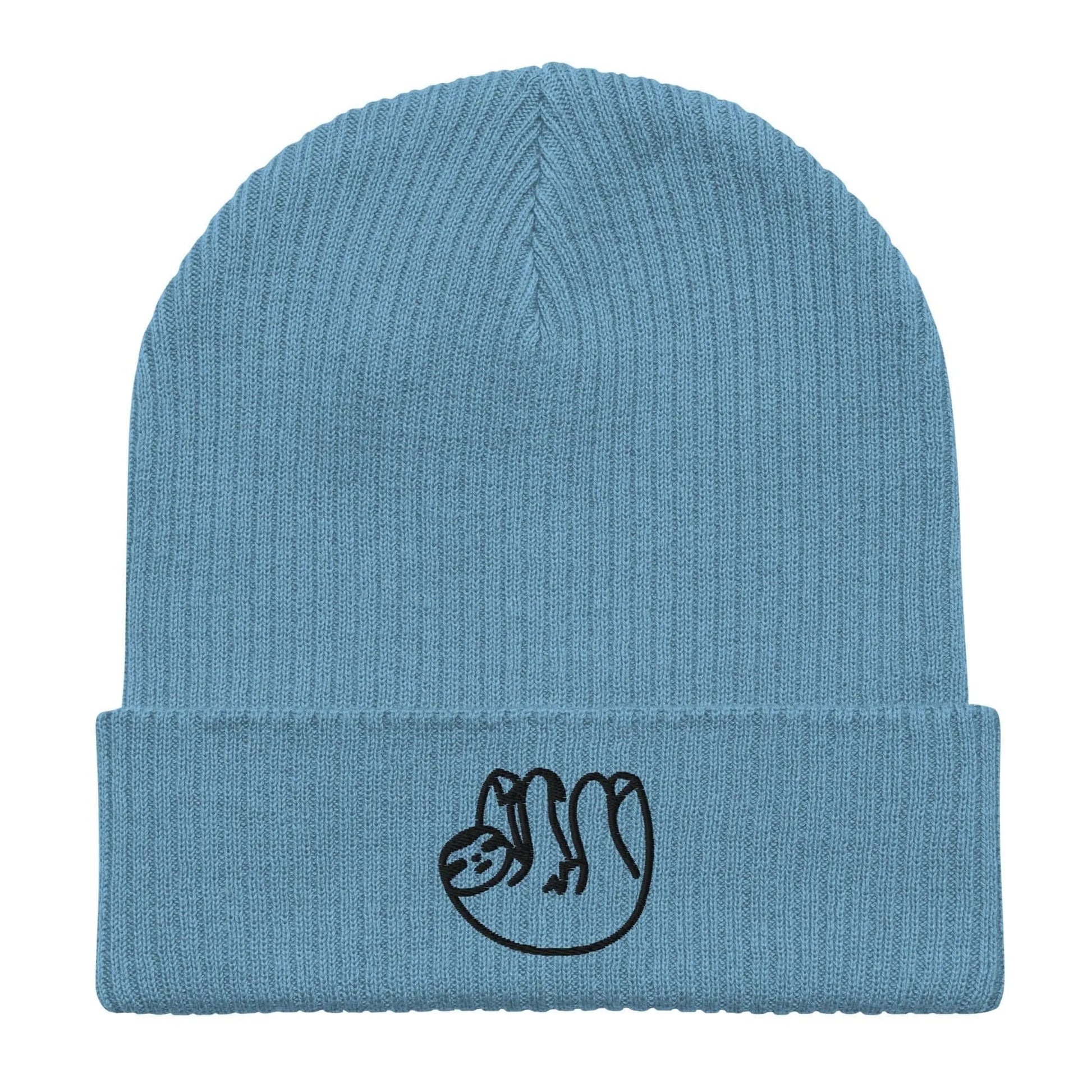 Sloth Organic Ribbed Beanie