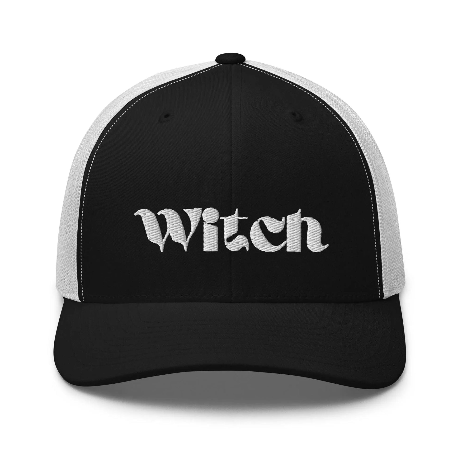 Witch retro magic coven trucker hat 60s style rebel girl rampage