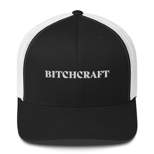 Witchcraft embroidered trucker hat, witchy, sassy, magic, modern witch, baddie, attitude, Rebel Girl Rampage
