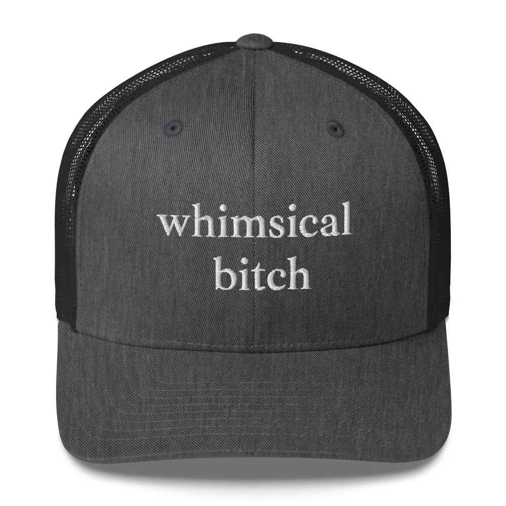 Whimsical B*tch Retro Trucker Cap