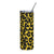 Leopard Print Vintage Retro Stainless Steel Eco Friendly Sustainable Tumbler by Rebel Girl Rampage 