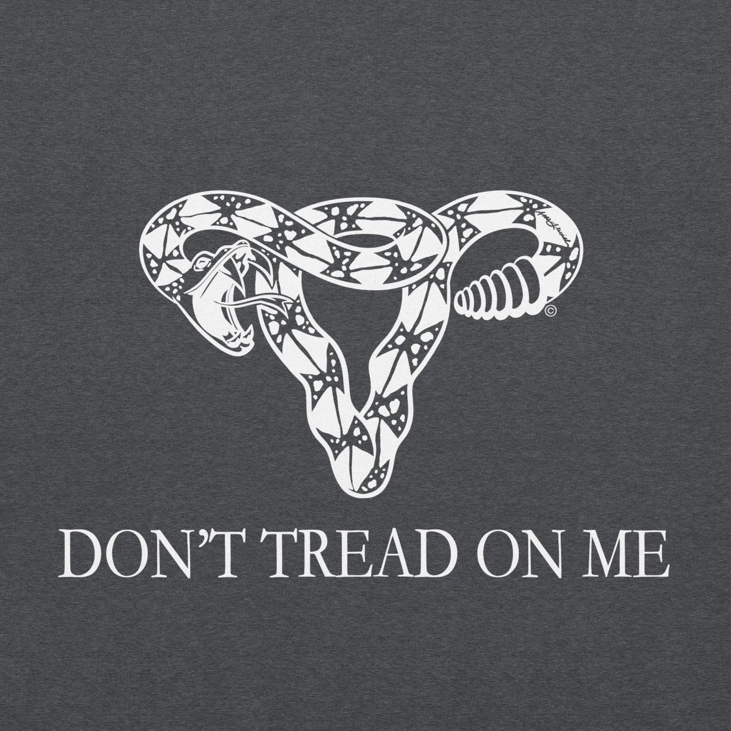 Don’t Tread On Me Feminist Snake Pro Choice Uterus Unisex Hoodie sweatshirt Women’s Abortion Birth control rights Roe V wade My Body My Choice Rebel Girl Rampage