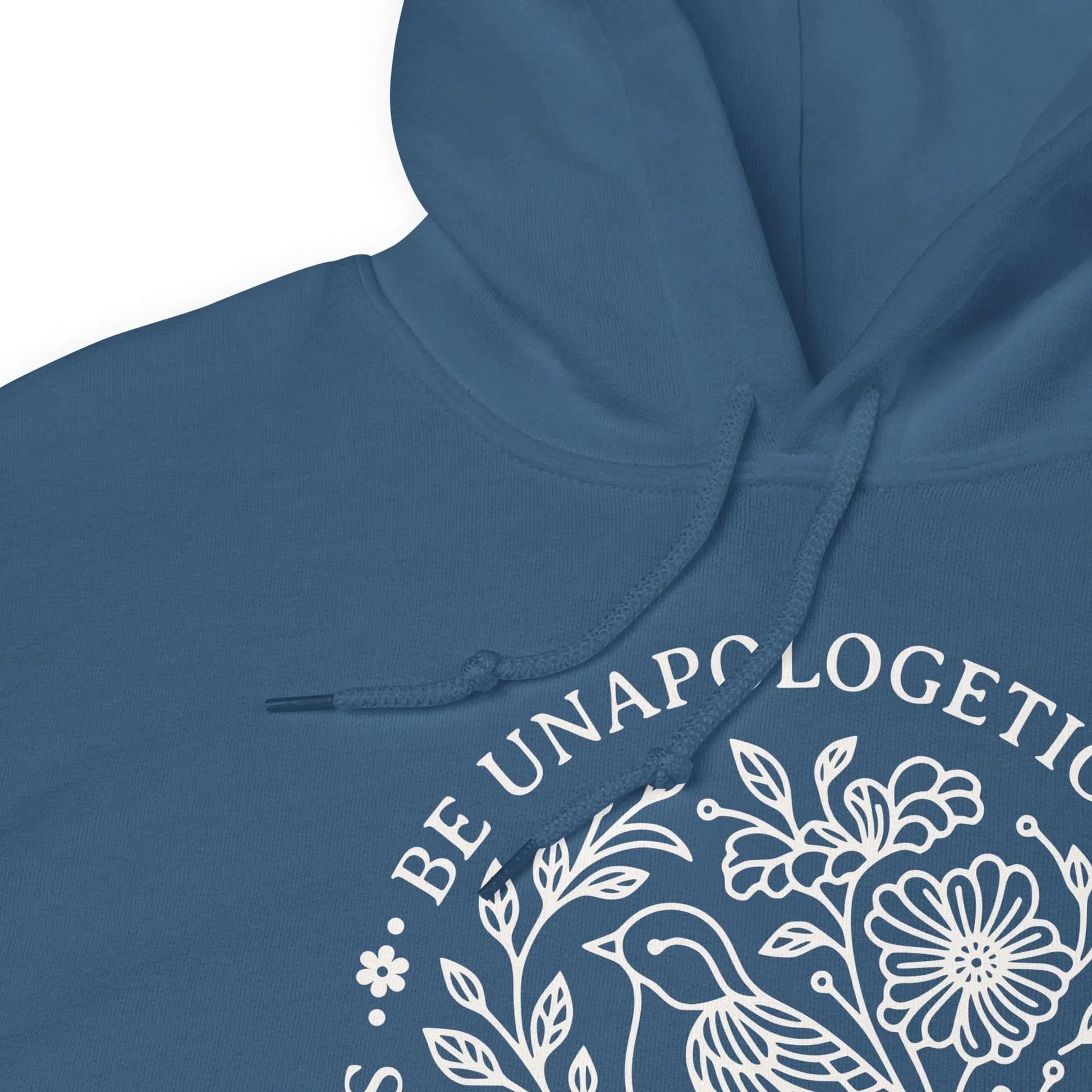 Be unapologetic in speaking up for human rights unisex bird and flowers hoodie, protest clothes, solidarity, ally, equal rights, Rebel Girl Rampage