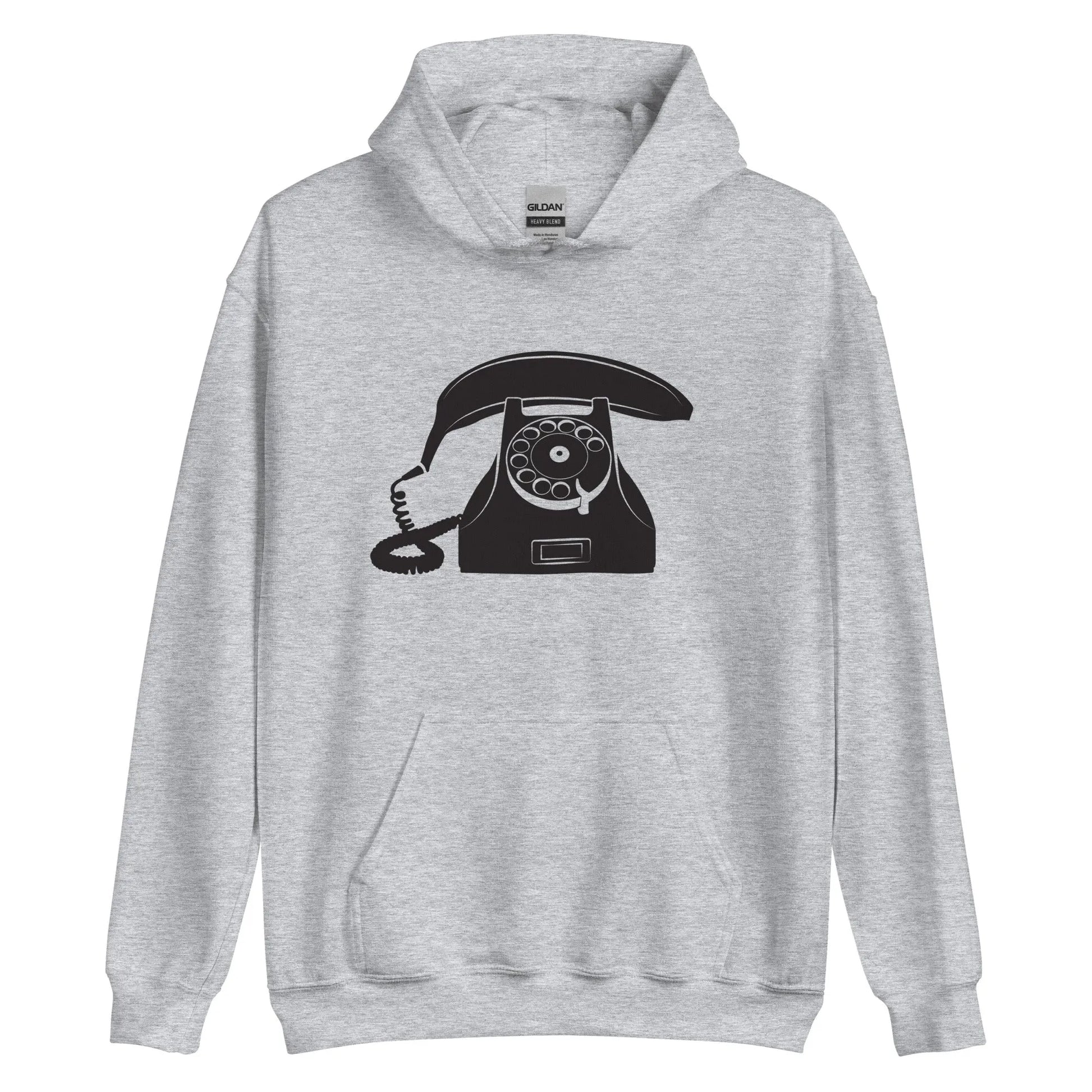 banana phone retro graphic hoodie, vintage, old, analog, banana, pop art, pop culture, cool, fun, whimsical, Rebel Girl Rampage