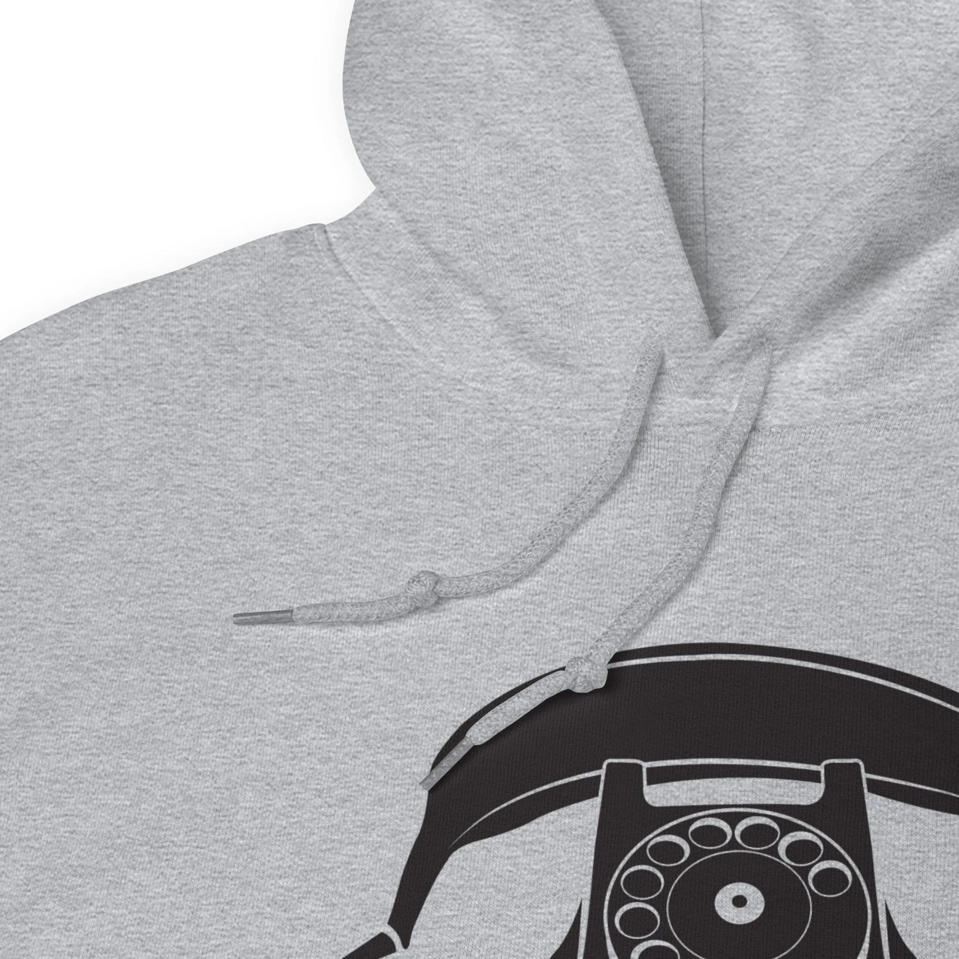 banana phone retro graphic hoodie, vintage, old, analog, banana, pop art, pop culture, cool, fun, whimsical, Rebel Girl Rampage