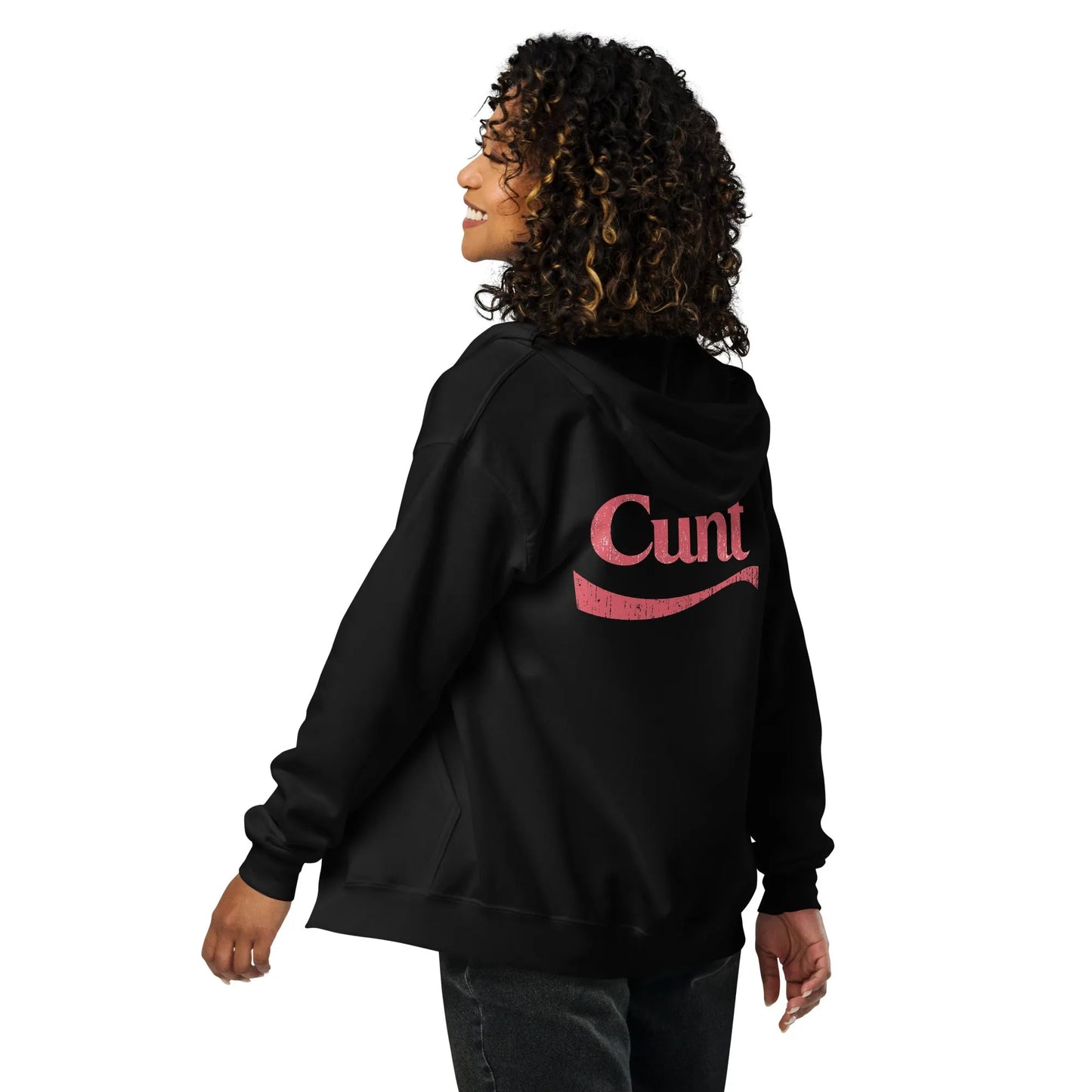 Diet C*nt Heavy Zip Hoodie, Rebel Girl Rampage