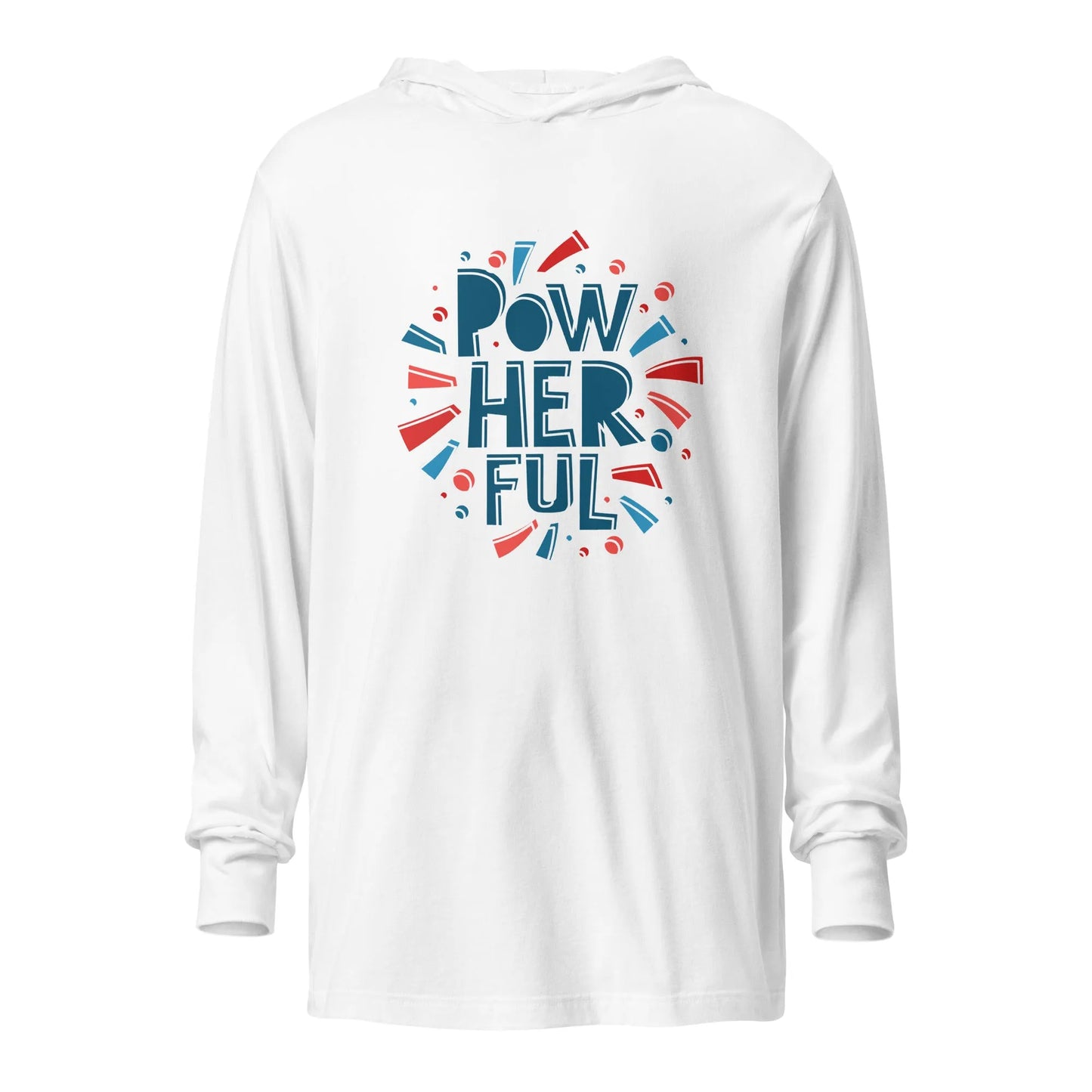 PowHerFull feminist women’s empowerment girl gang long sleeve hoodie t-shirt Rebel Girl Rampage