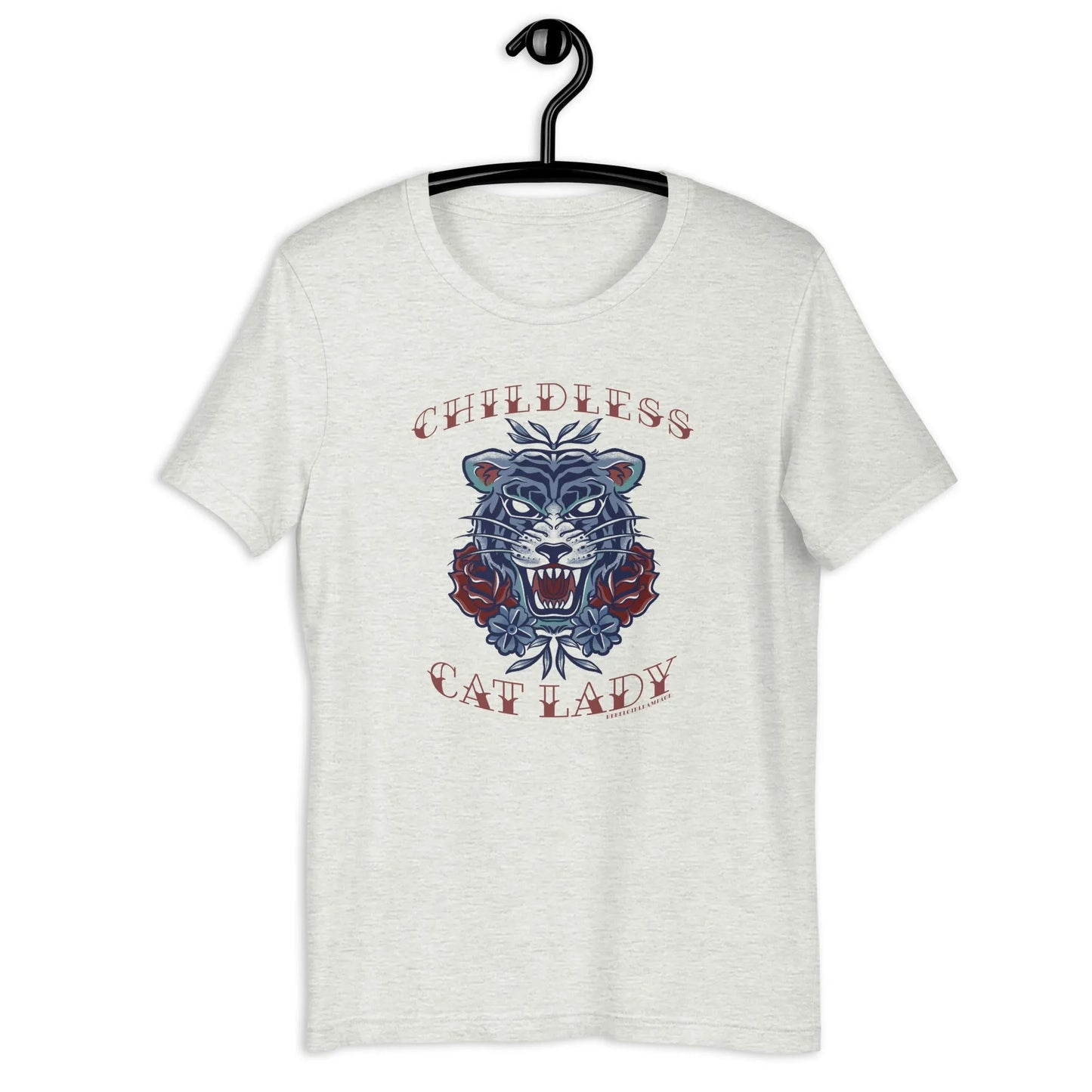 Childless Cat Lady Unisex T-Shirt, Rebel Girl Rampage, T-Shirts, Shirts & Tops, Pets, Designs by Lindsey