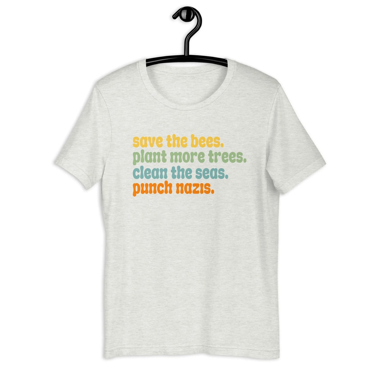 Bees, Trees, Seas,  Punch Nazi’s Rhyme Unisex T-Shirt, Anne Lesniak, Rebel GIrl Rampage