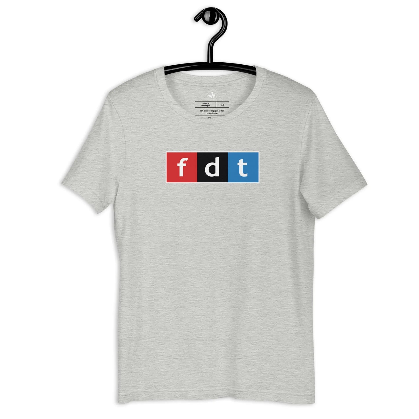 FDT Unisex T-Shirt, Public Radio Broadcasting, NPR parody, Anne Lesniak, Rebel Girl Rampage