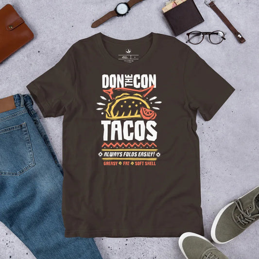 Don The Con Tacos Unisex T-Shirt, Anne Lesniak, Rebel Girl Rampage