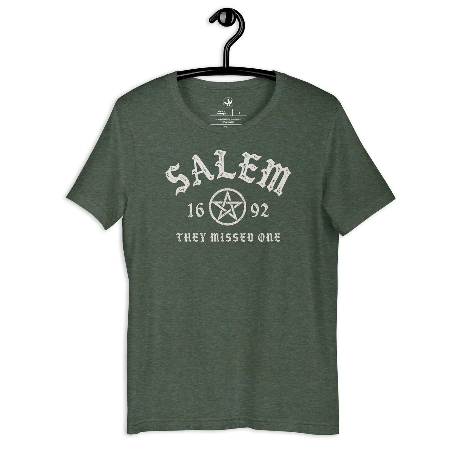 Salem University Unisex T-Shirt, Witch School, Team Spirit, Halloween, Rebel Girl Rampage 