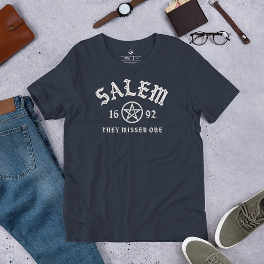 Salem University Unisex T-Shirt, Witch School, Team Spirit, Halloween, Rebel Girl Rampage 