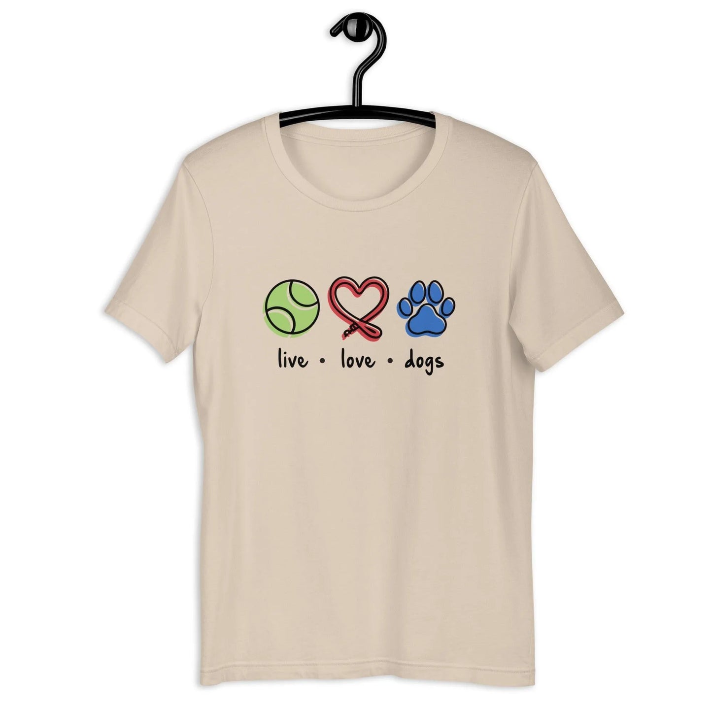 Live Love Dogs Unisex T-Shirt