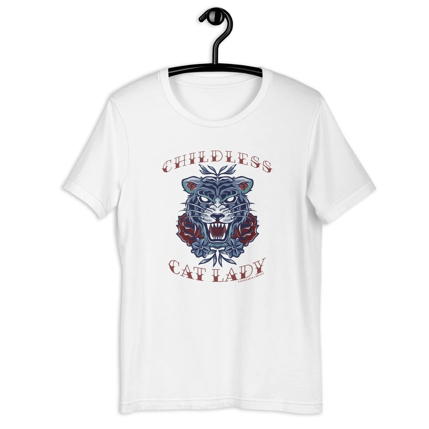 Childless Cat Lady Unisex T-Shirt, Rebel Girl Rampage, T-Shirts, Shirts & Tops, Pets, Designs by Lindsey